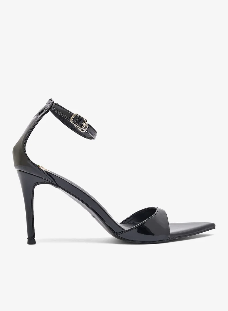 High Heel Stiletto Strap Detail Classic Sandals